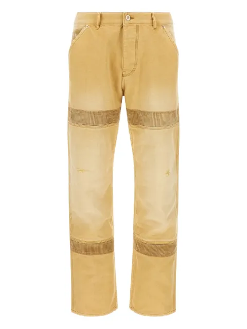 Wales Bonner Sierra corduroy-panel canvas trousers