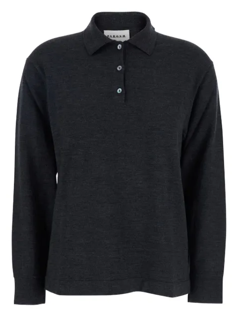 P.A.R.O.S.H. polo-neck button polo shirt