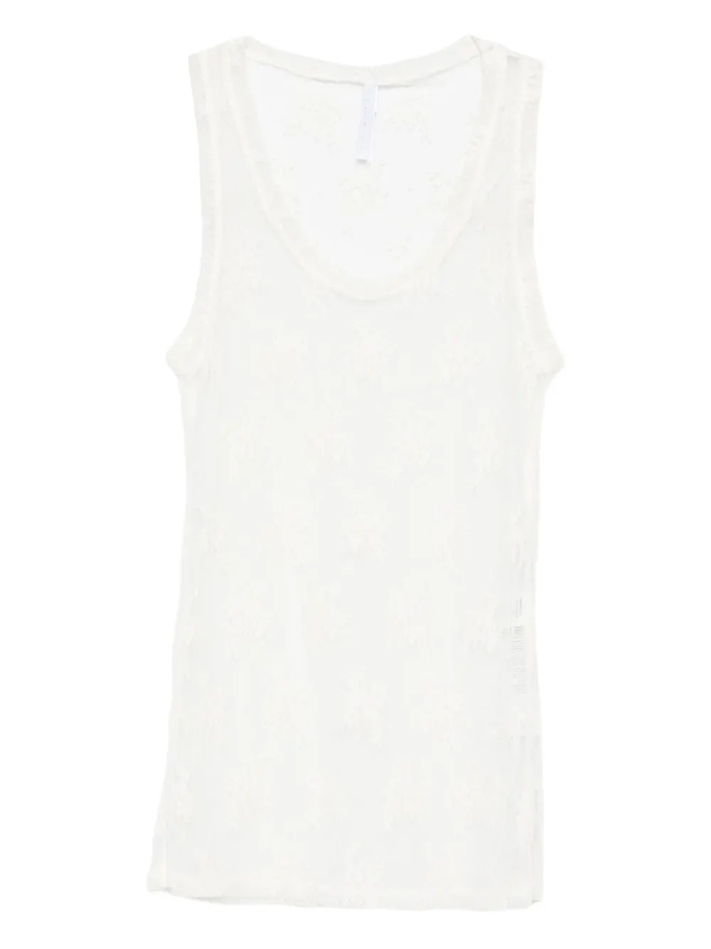 IMPERIAL lace tank top | White | Image 1