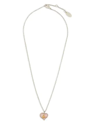 Vivienne Westwood ハートペンダント ネックレス | シルバートーン