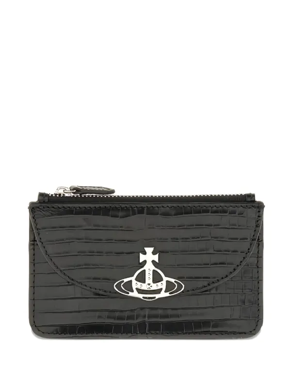 Vivienne Westwood Orb-embossed Wallet Black FARFETCH IN