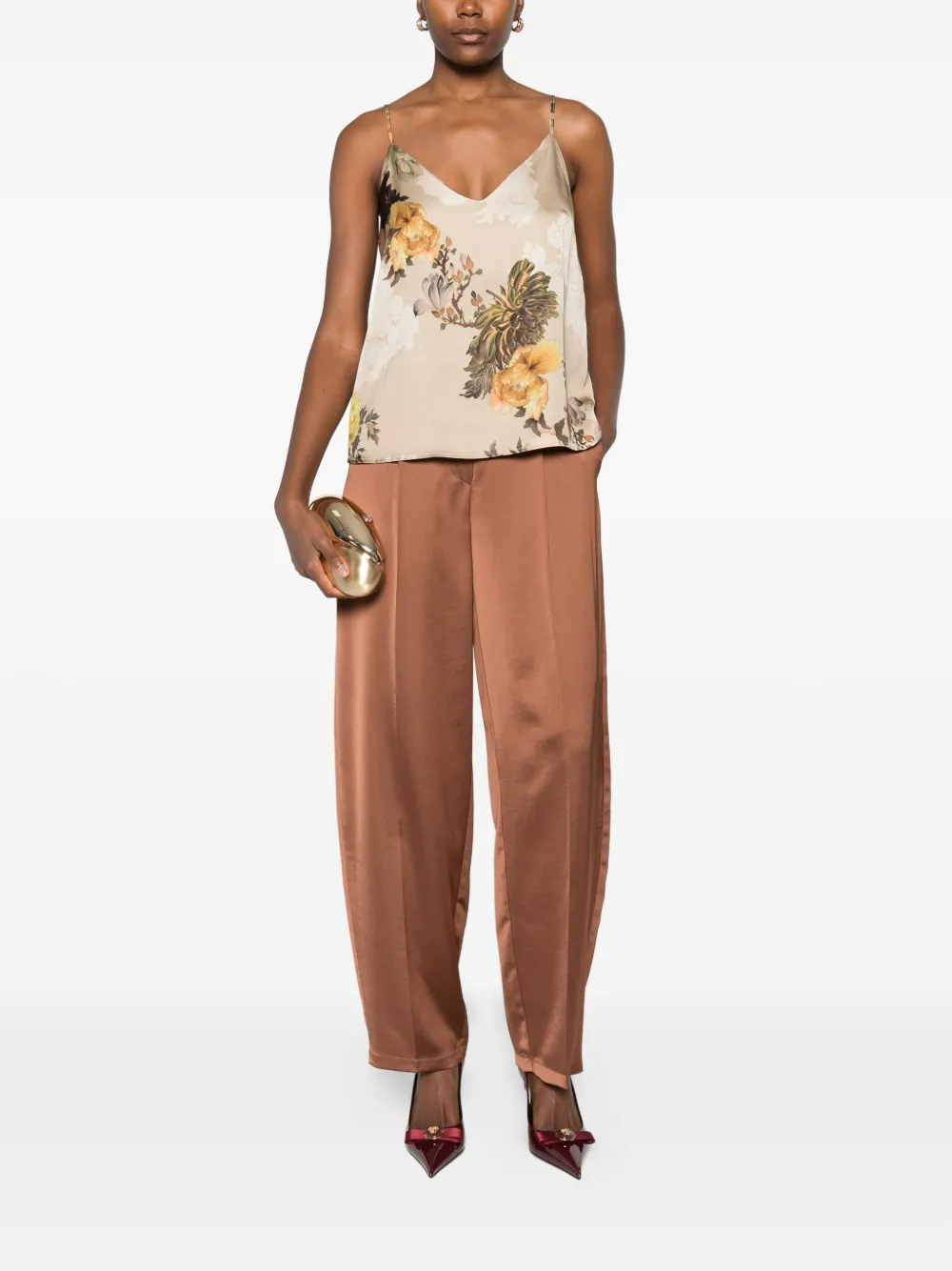 IMPERIAL floral-print top | Vests & Tank Tops | Image 2