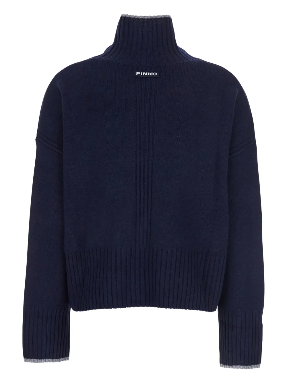 PINKO merino-wool high-neck sweater | Knitted Sweaters | Image 2