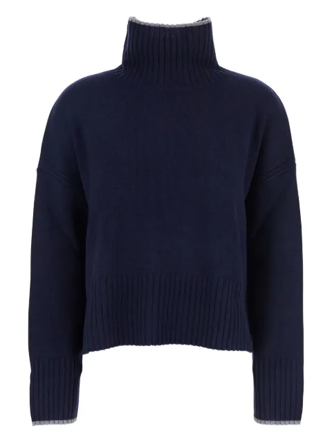 PINKO merino-wool high-neck sweater