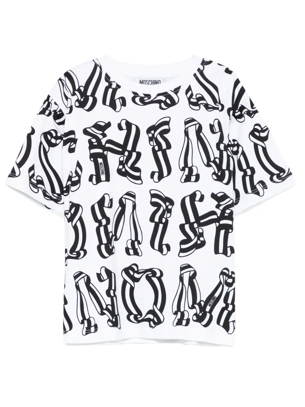 Moschino Kids graphic-print T-shirt | White | Image 1
