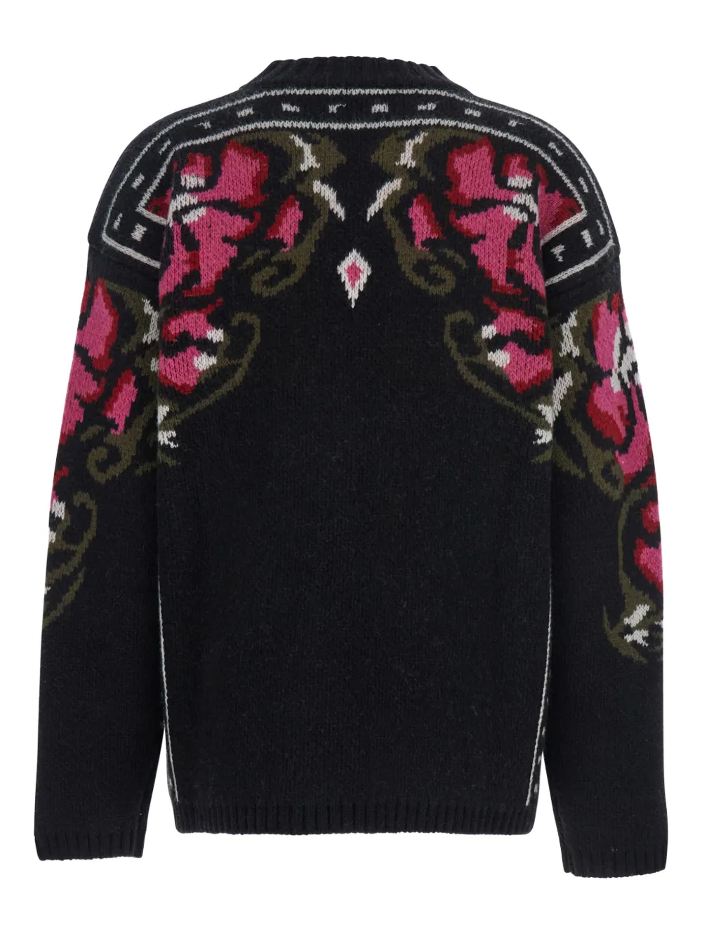 Seafarer floral-pattern crew-neck sweater | Sweaters | Image 2