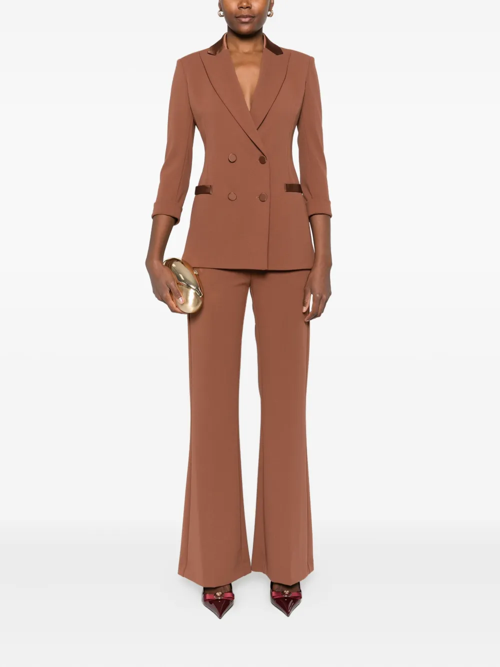 IMPERIAL satin-lapel double-breasted blazer | Blazers | Image 2