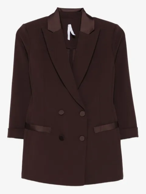 IMPERIAL blazer con doble botonadura y ribete satinado