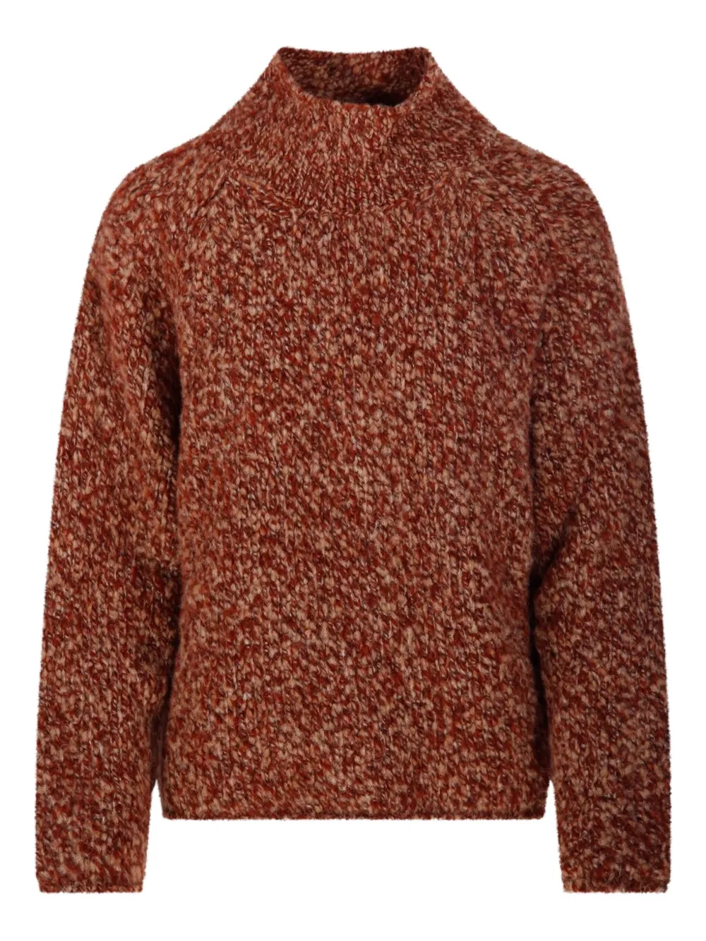 Fabrizio Del Carlo high-neck sweater | Brown | Image 1