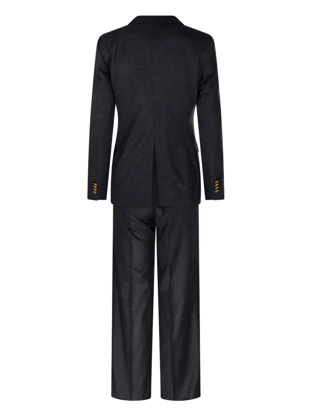 Tagliatore Double-breasted Button Suit In Blue