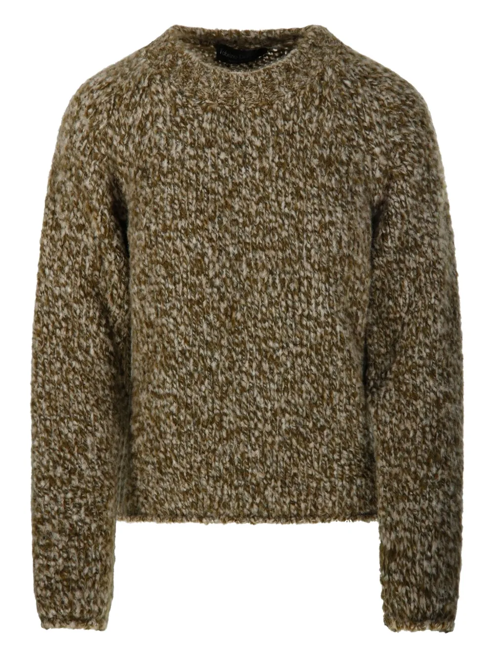 Fabrizio Del Carlo crew-neck wool sweater | Green | Image 1