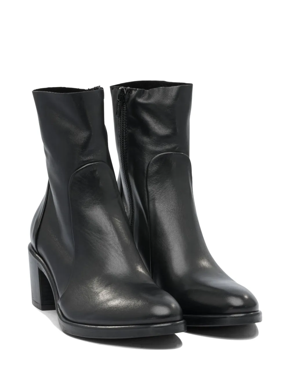 strategia shoes Laarzen met blokhak Zwart
