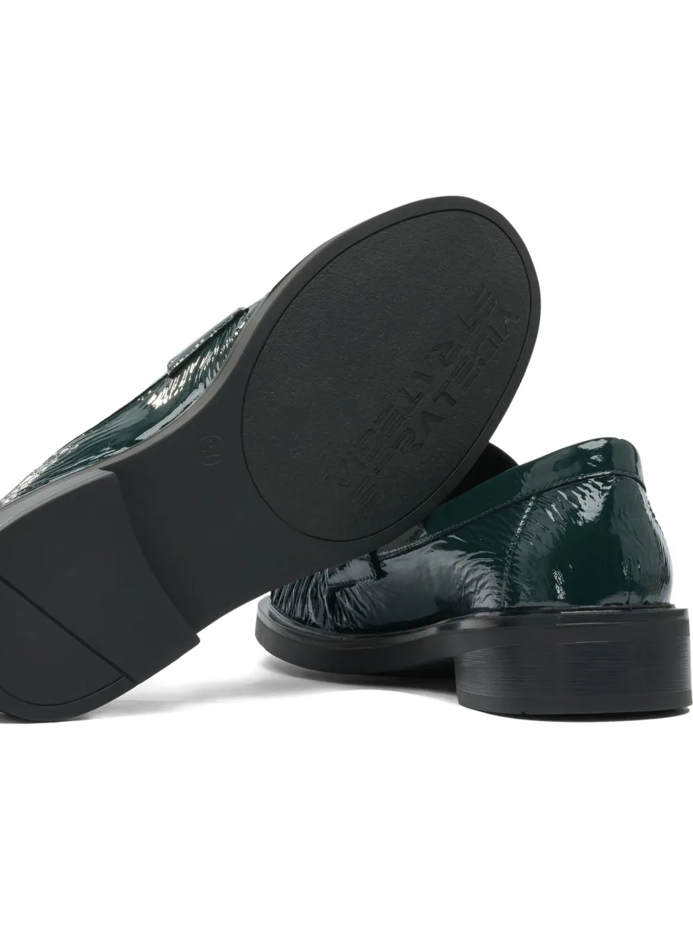 strategia shoes leather loafers Green