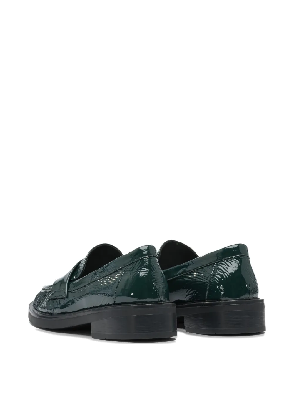 strategia shoes leather loafers Green