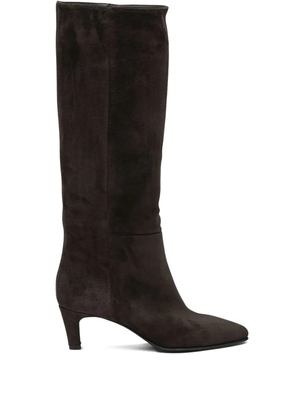 Strategia shoes suede pointed-toe boots Brown