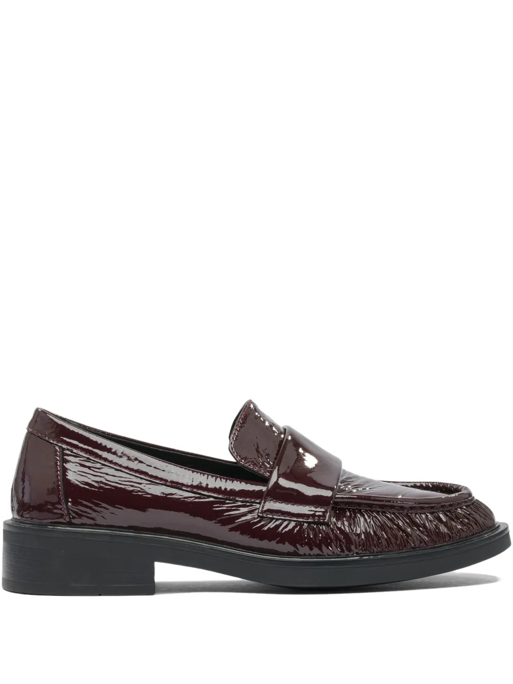 strategia shoes patent leather loafers - レッド strategia shoes patent leather loafers - レッド