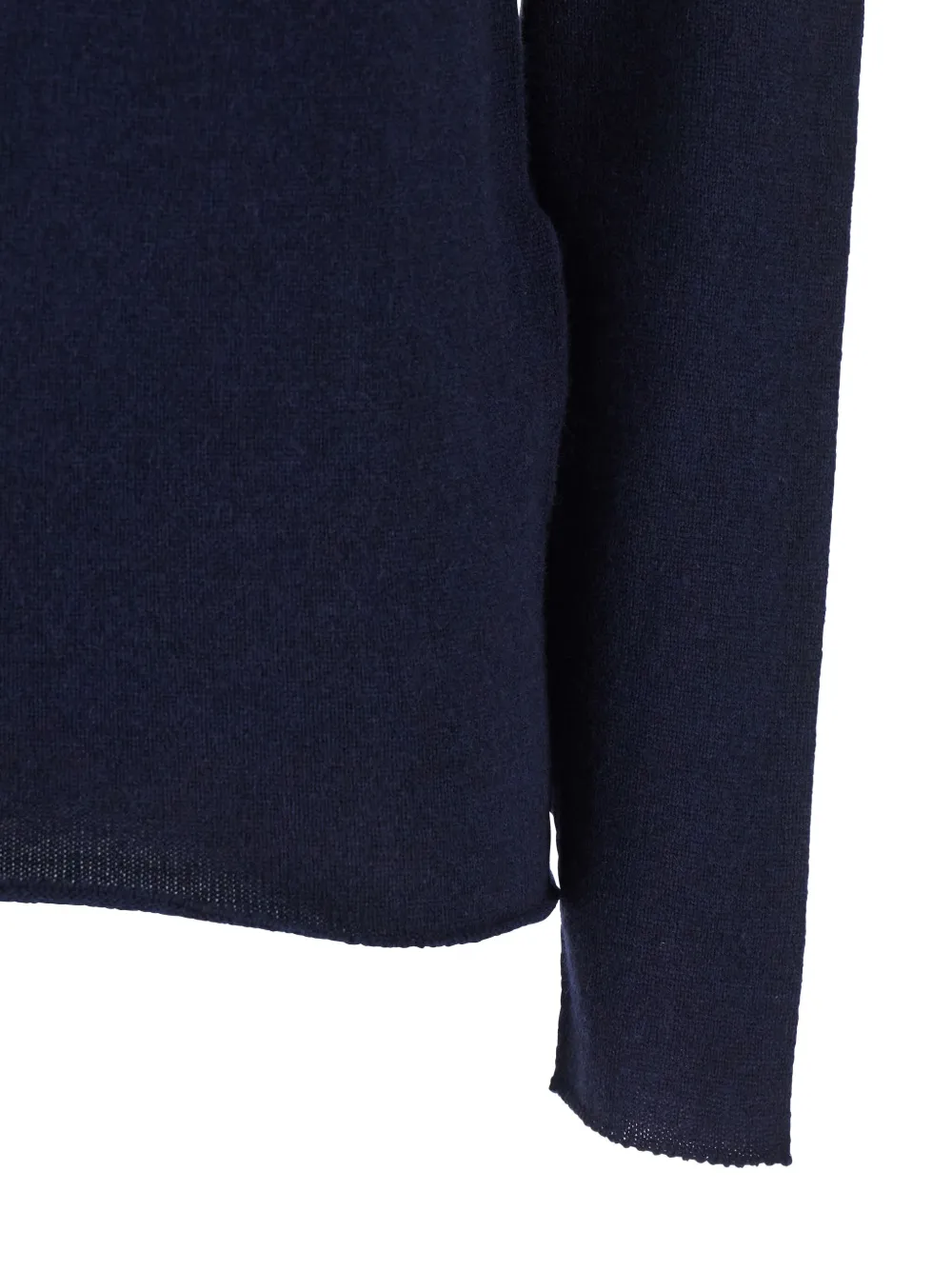 Antonelli Trui met gerafelde afwerking en lange mouwen Blauw