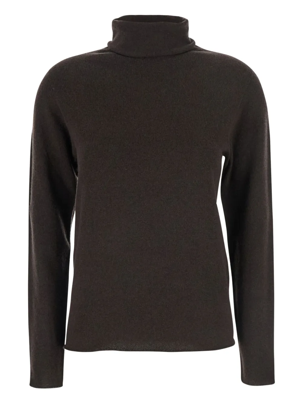 Antonelli turtleneck ribbed sweater | Brown | Image 1