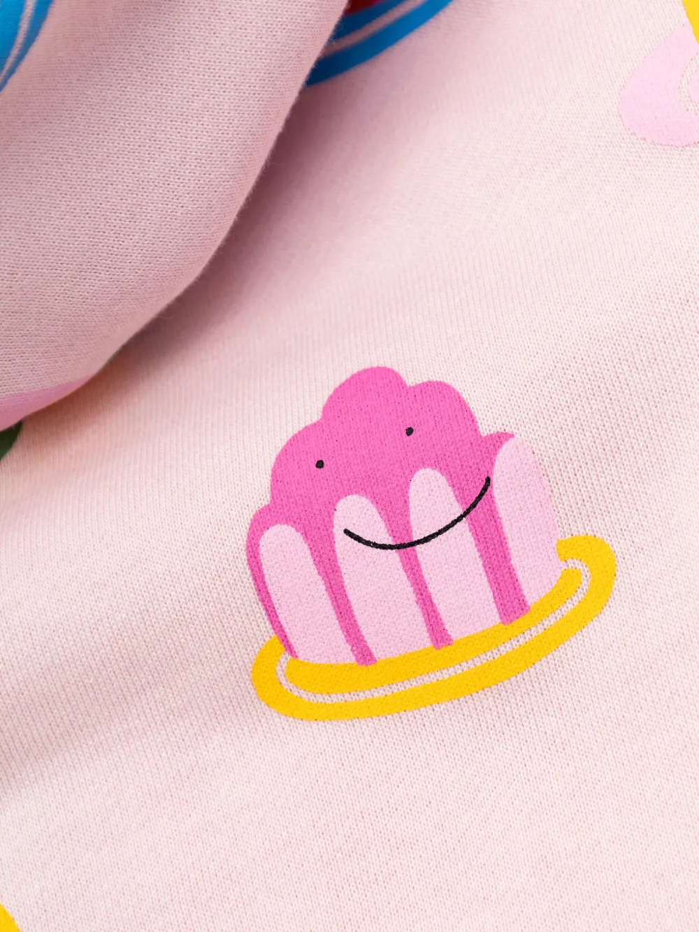 Stella McCartney Kids Hoodie met rits Roze