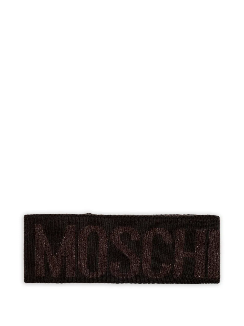 Moschino logo-detail headband | Brown | Image 1