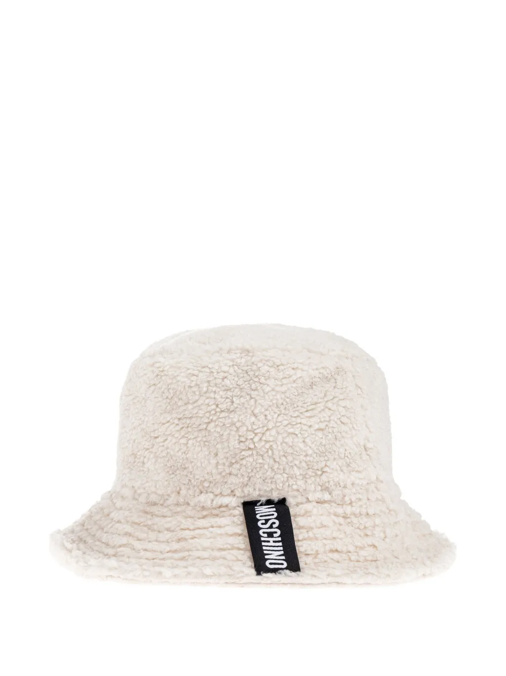 Moschino テディベア バケットハット - ホワイト Moschino テディベア バケットハット - ホワイト
