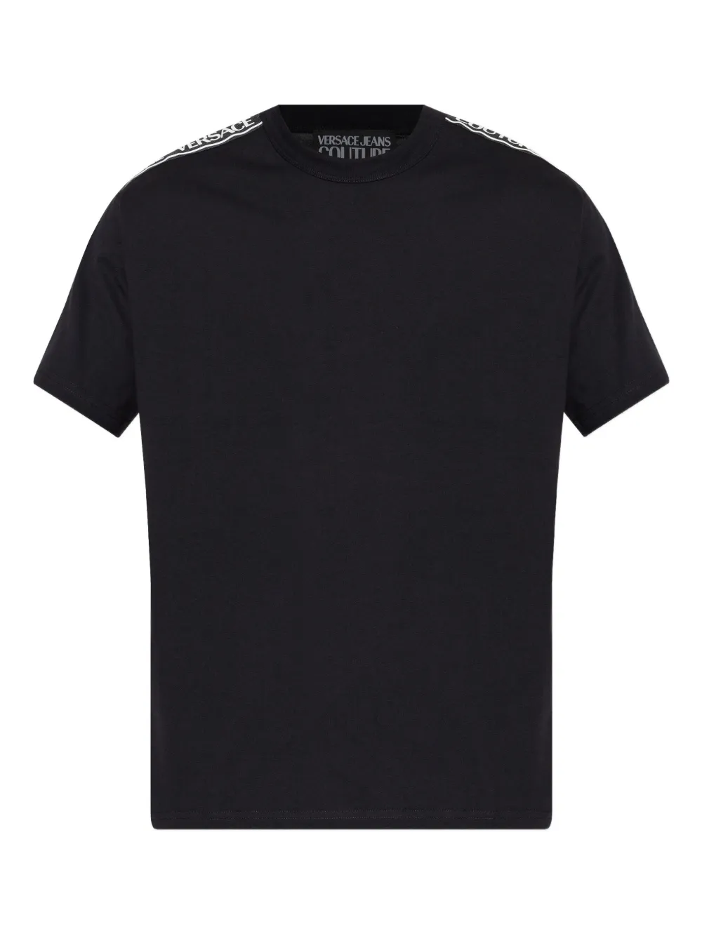 Versace Jeans Couture shoulder-tape T-shirt | Black | Image 1