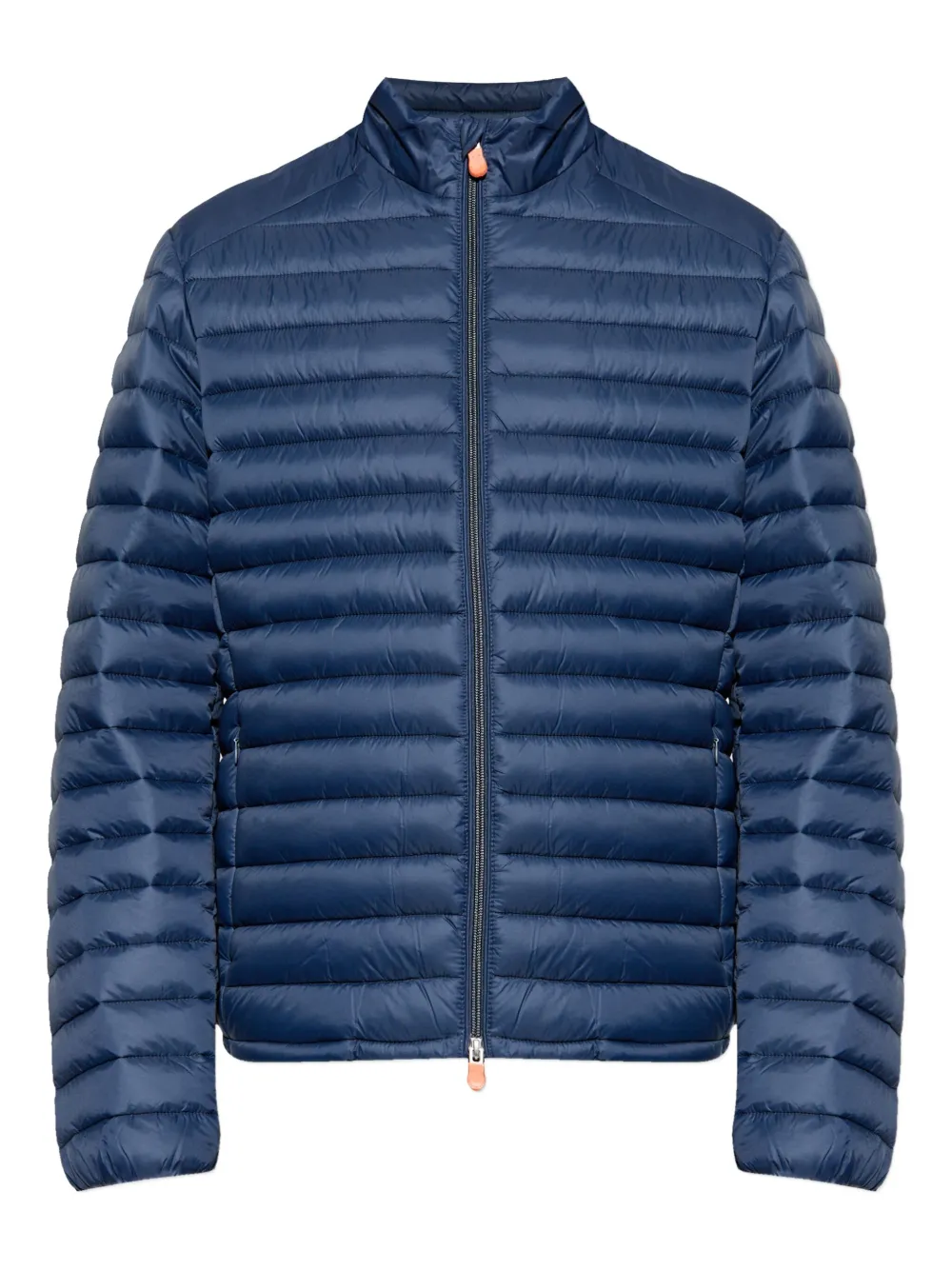 Save The Duck zip-up quilted jacket | Blue | Image 1