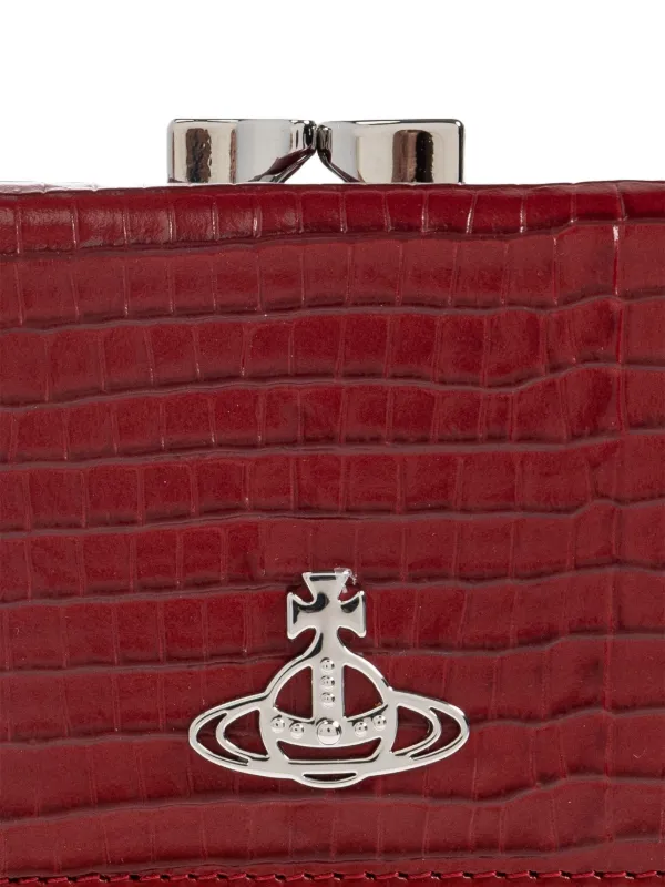 Vivienne Westwood Saffiano Key Wallet 赤 Vivienne Westwood Saffiano Key Wallet 赤