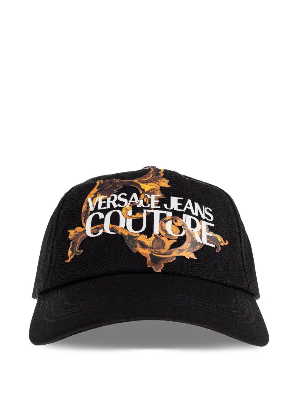 Versace Jeans Couture baroque-print baseball cap | Black | Image 1