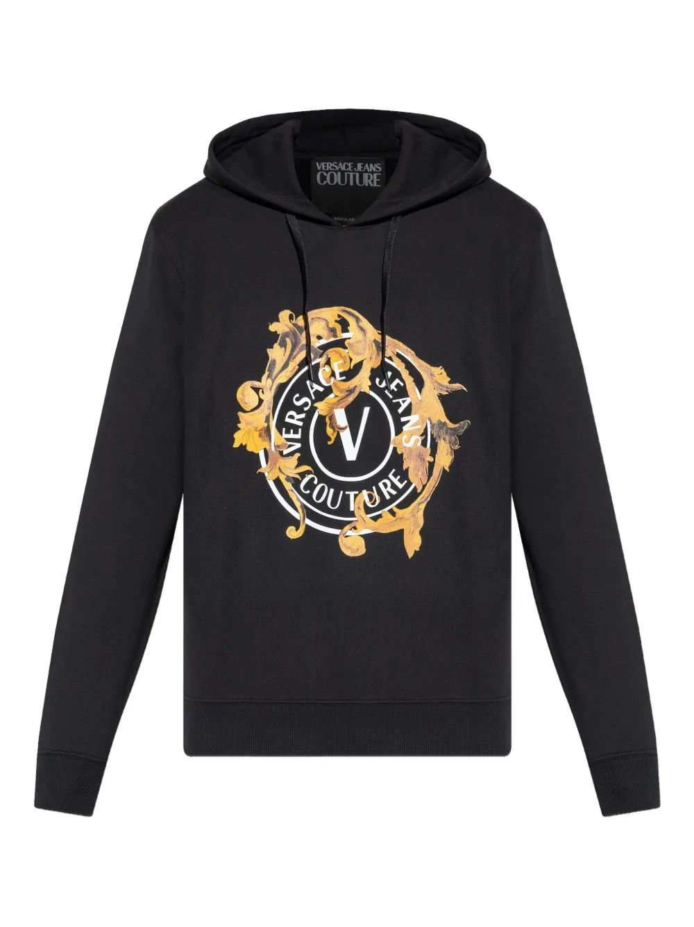 Versace Jeans Couture logo-print hoodie | Black | Image 1