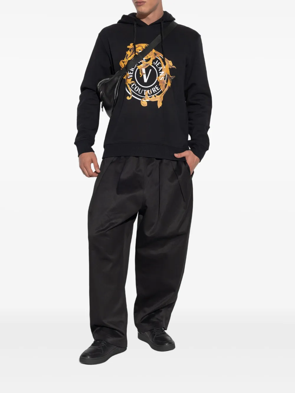 Versace Jeans Couture logo-print hoodie | Hoodies | Image 2
