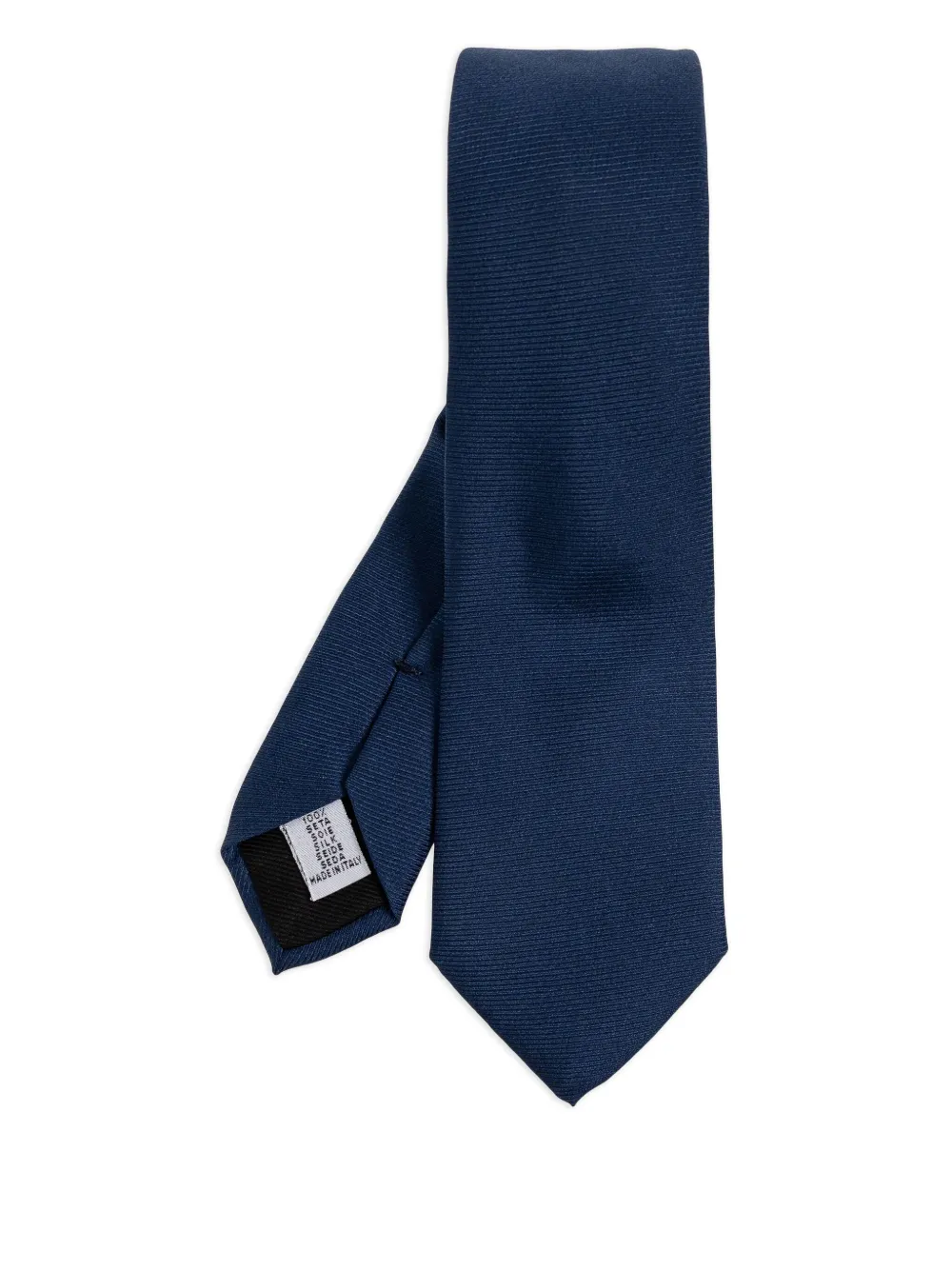 Moschino Teddy-Bear embroidered tie - Blu