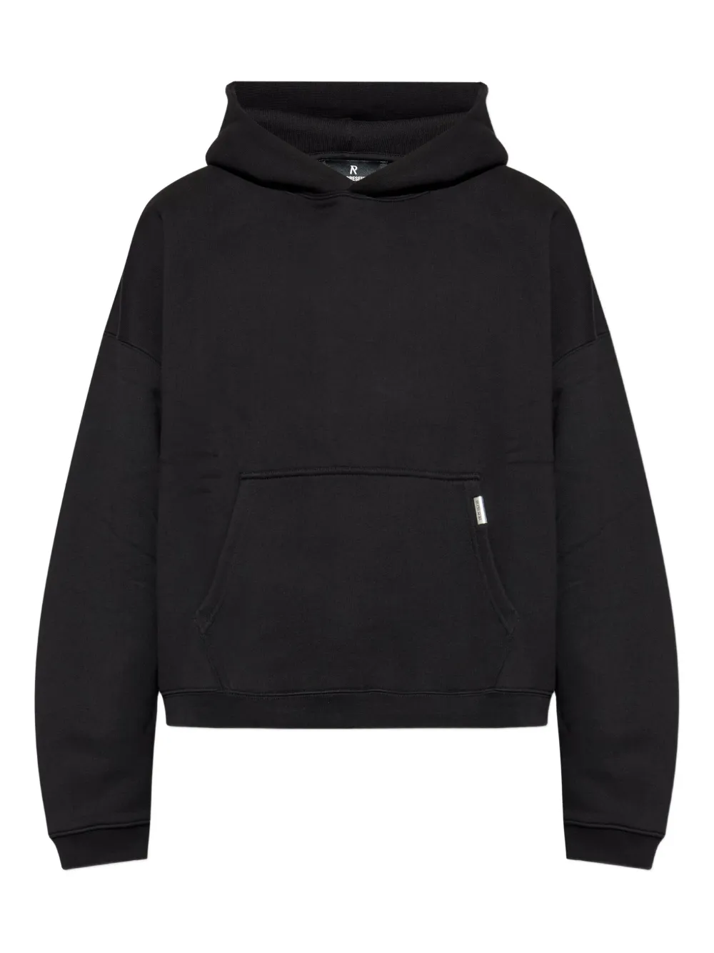 Represent pocket hooded sweater | Black | Image 1