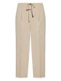 Fear Of God pleat-detailed drawstring trousers - Neutrals