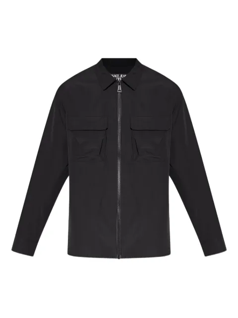 Versace Jeans Couture camisa con cierre y detalle de bolsillo