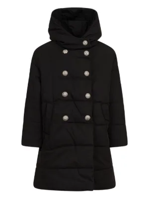 BALMAIN フーデッド ピーコート Balmain Kids キッズ コート通販 - FARFETCH