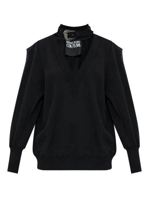 Versace Jeans Couture 버클 장식 스웨트셔츠