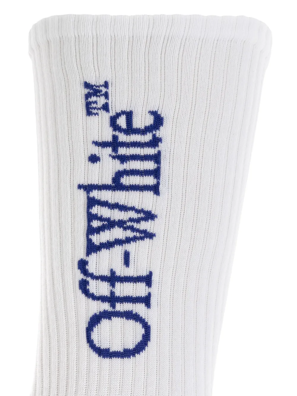 Off-White Sokken met geborduurd logo Wit