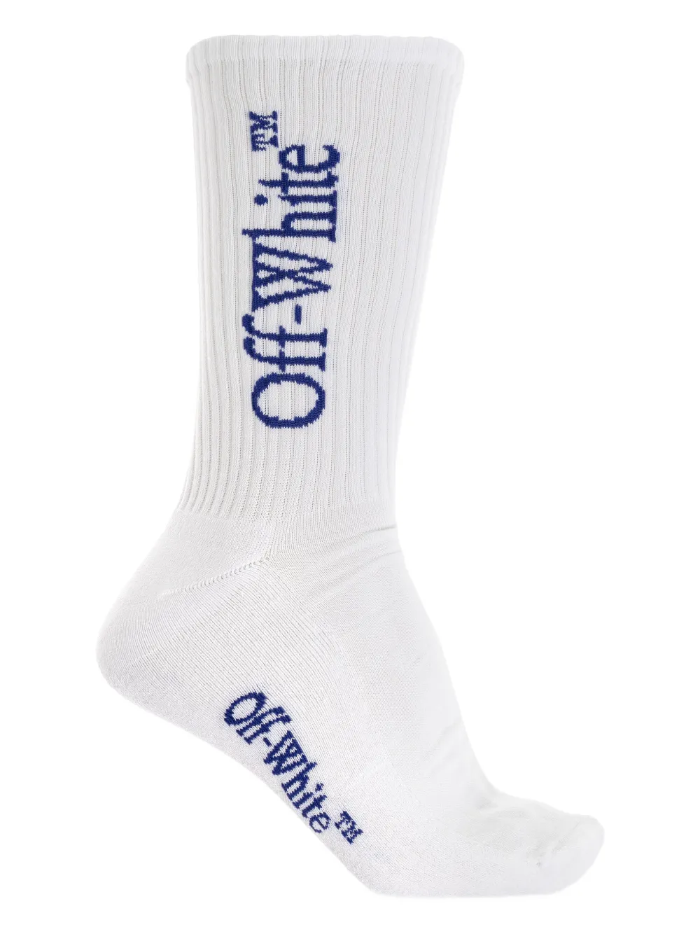 Off-White logo-embroidered cotton socks | Image 2