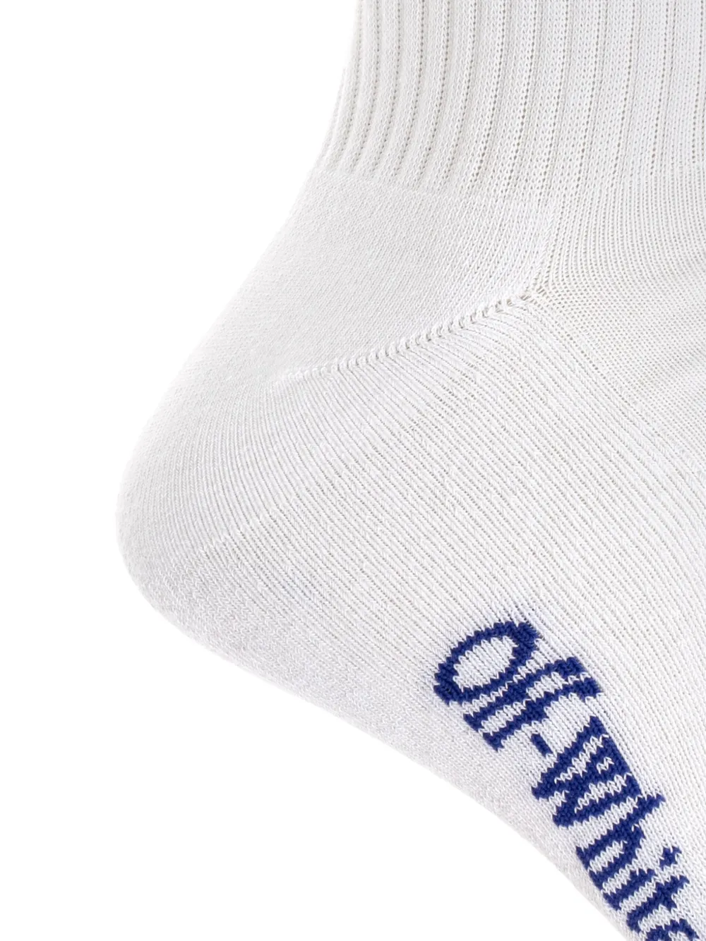 Off-White Sokken met geborduurd logo Wit
