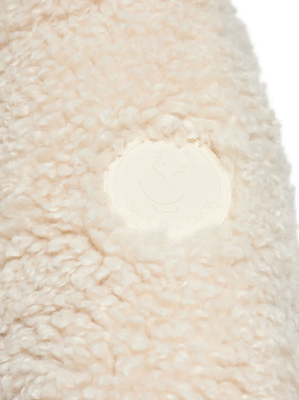 Save The Duck Kennie Shearling Down Jacket Clothing In Neutral