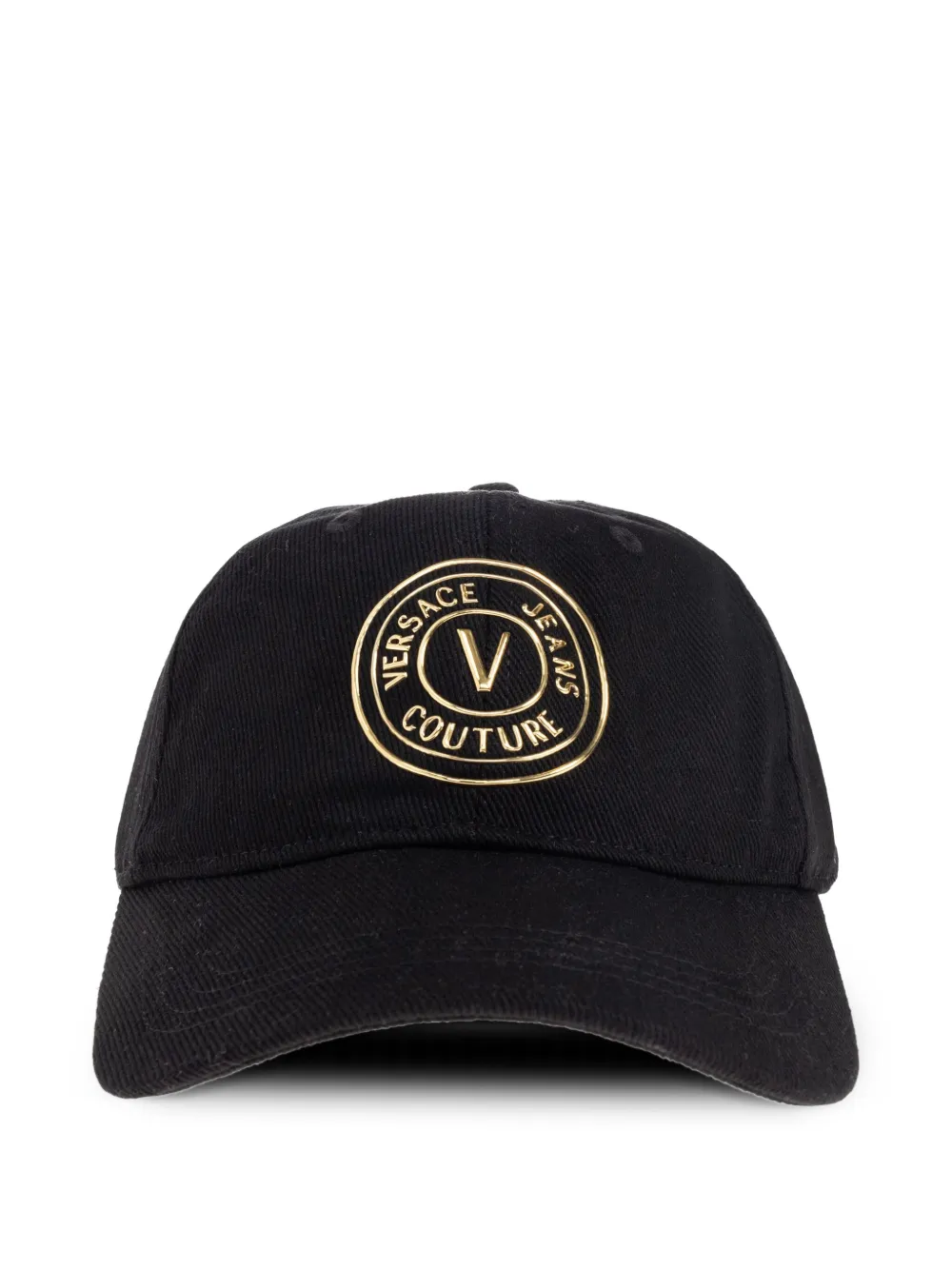 Versace Jeans Couture logo-plaque baseball cap | Black | Image 1