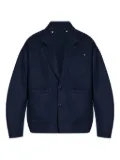Kenzo three-button patch-pocket cardigan - Blue