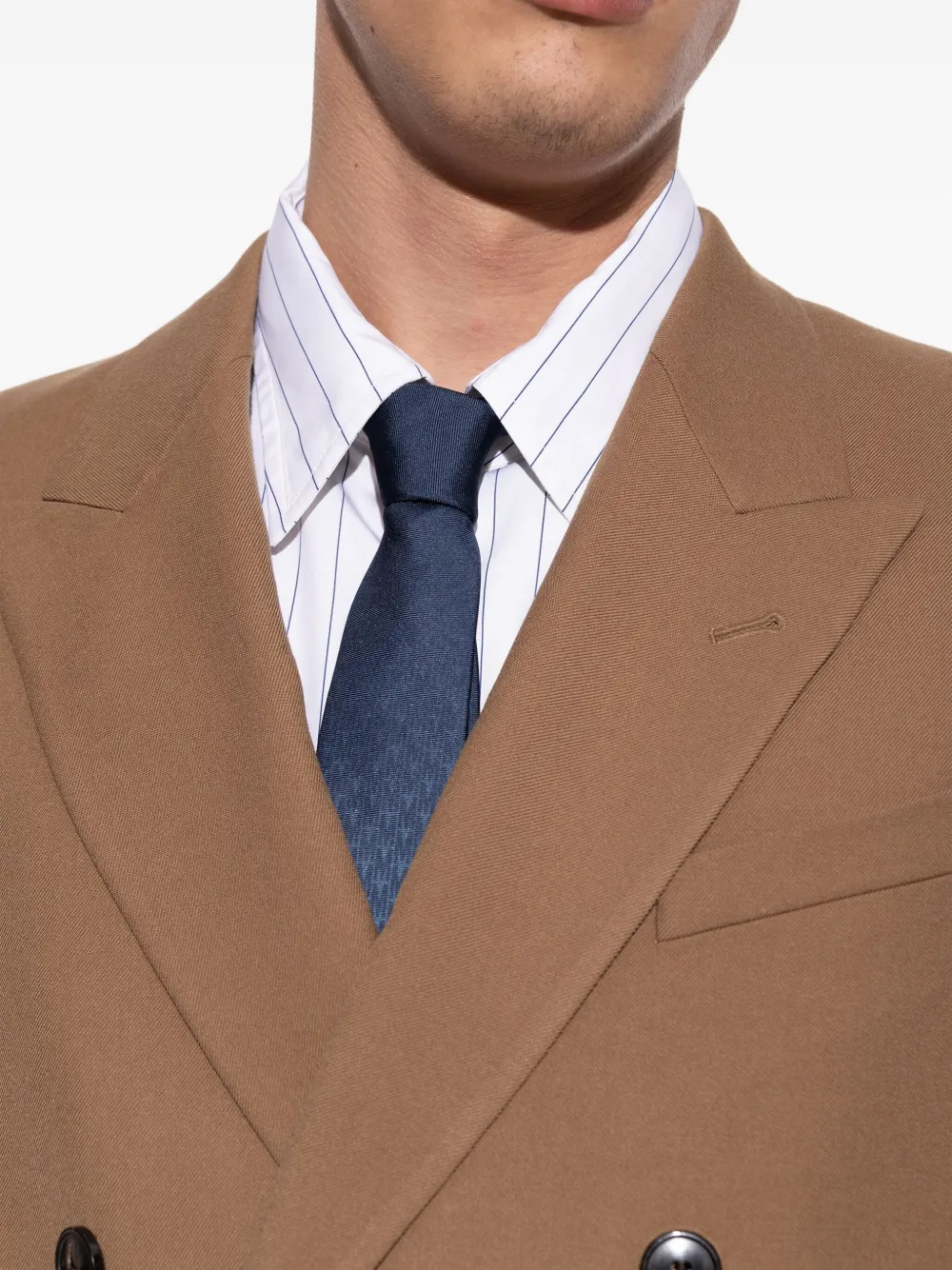 Moschino Zijden stropdas Blauw