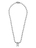 Off-White Arrows-motif ball-chain necklace - Silver