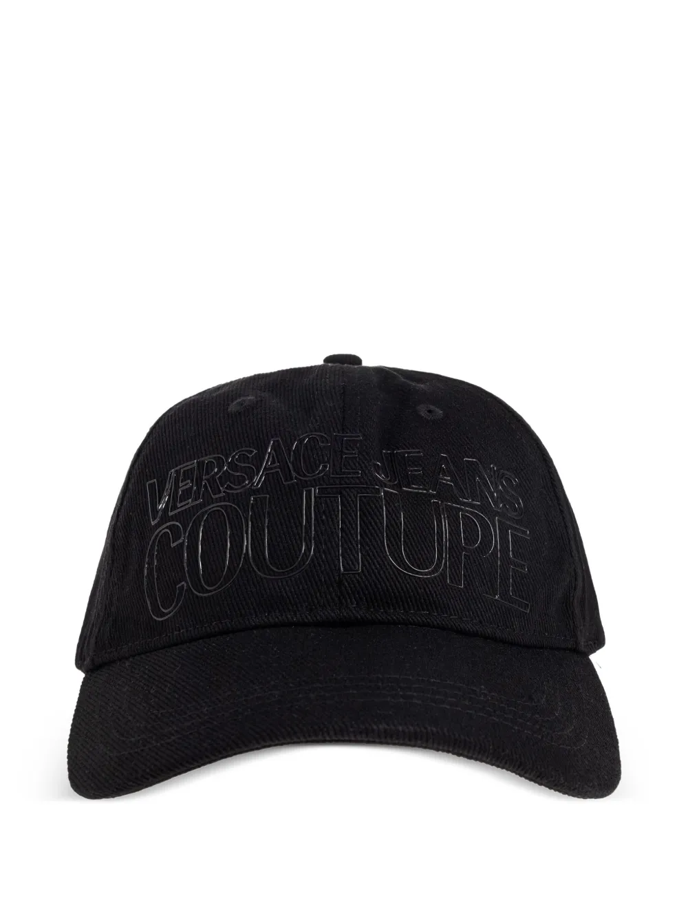 Versace Jeans Couture logo-print cotton baseball cap | Black | Image 1