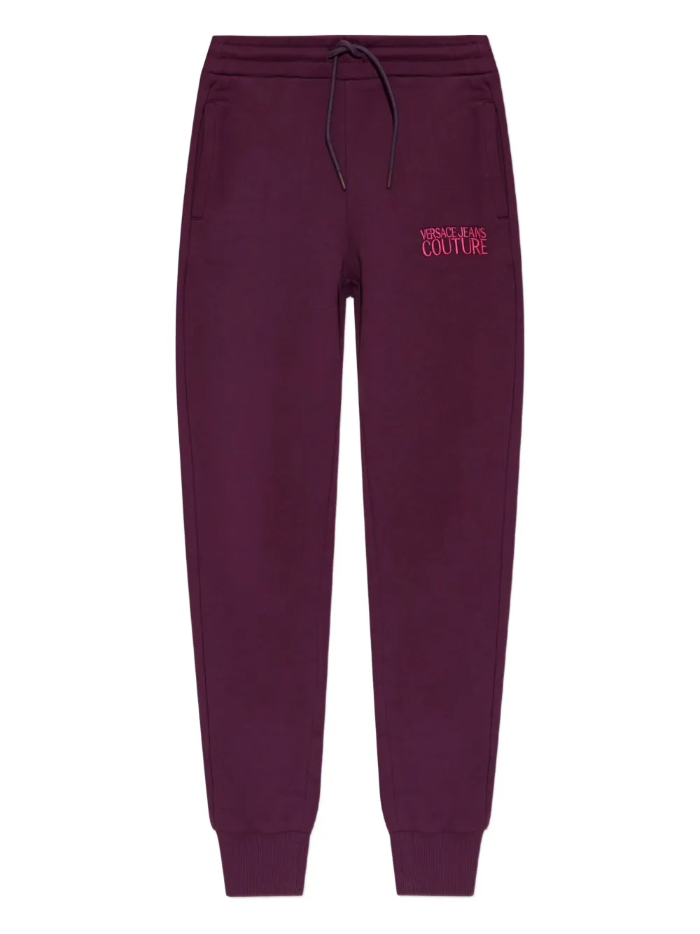 Versace Jeans Couture embroidered-logo track pants | Purple | Image 1