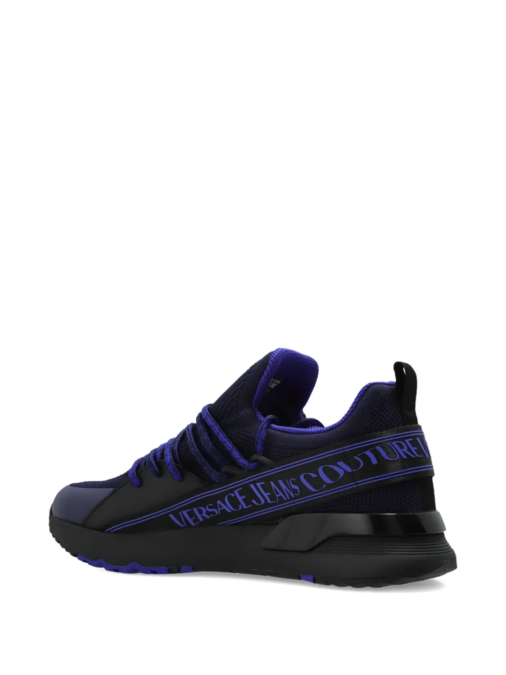 Versace Jeans Couture logo-detail lace-up sneakers Black