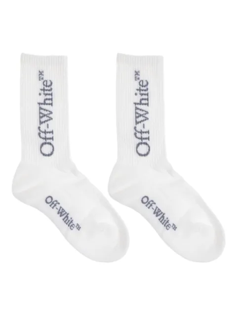 Off-White logo-embellishment socks
