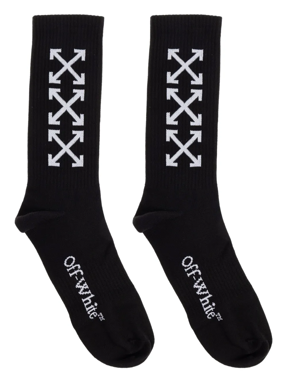 Off-White アロー 靴下 - ブラック Off-White アロー 靴下 - ブラック